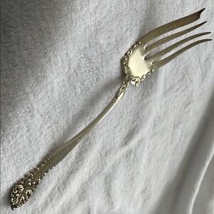 Source Unknown Silver Serving Fork